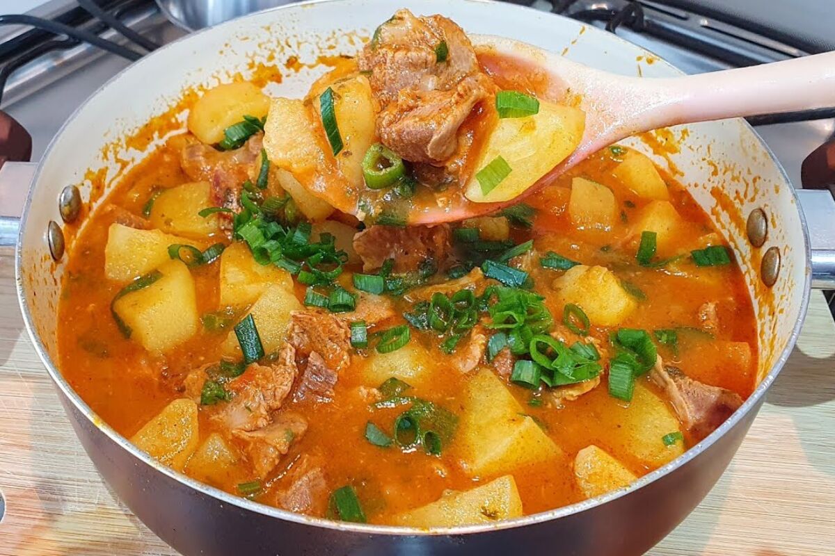 moela de frango com batata