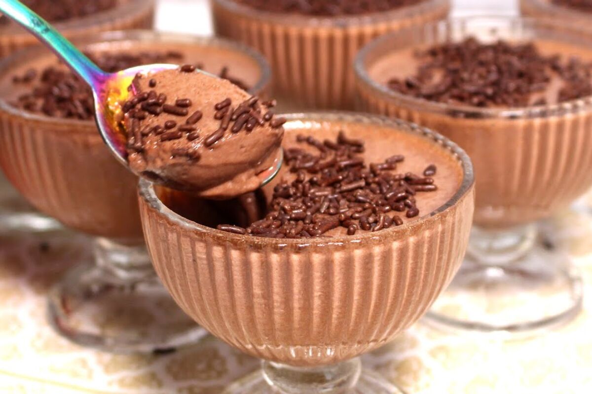 Mousse de chocolate