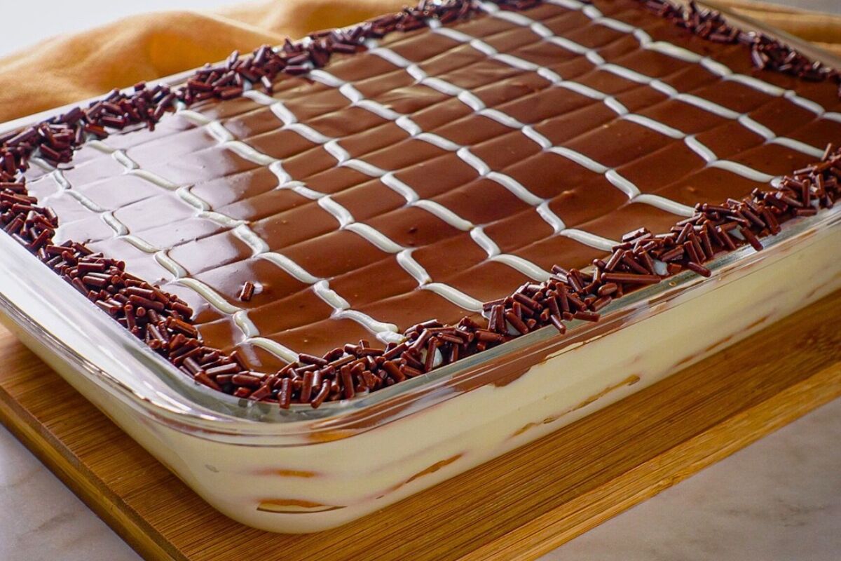 Pavê tradicional, uma receita de vó que não precisa de forno e fica ...