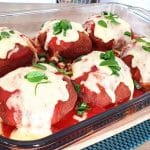 polpetone de carne recheado