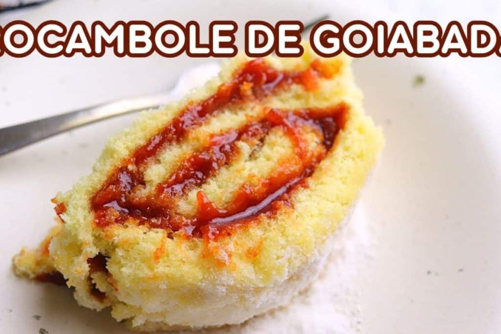 Rocambole de goiabada
