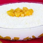 sobremesa fácil de pêssego