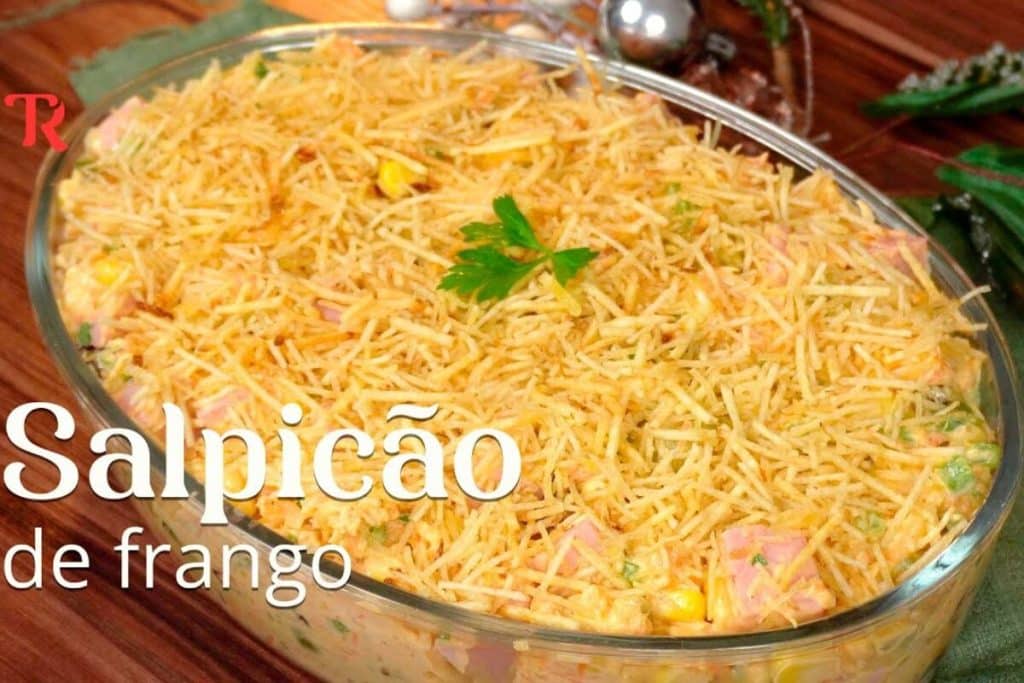 Salpicão de frango cremoso, um prato fácil de fazer que vai deixar o seu almoço bem especial 36 Salpicão de frango cremoso