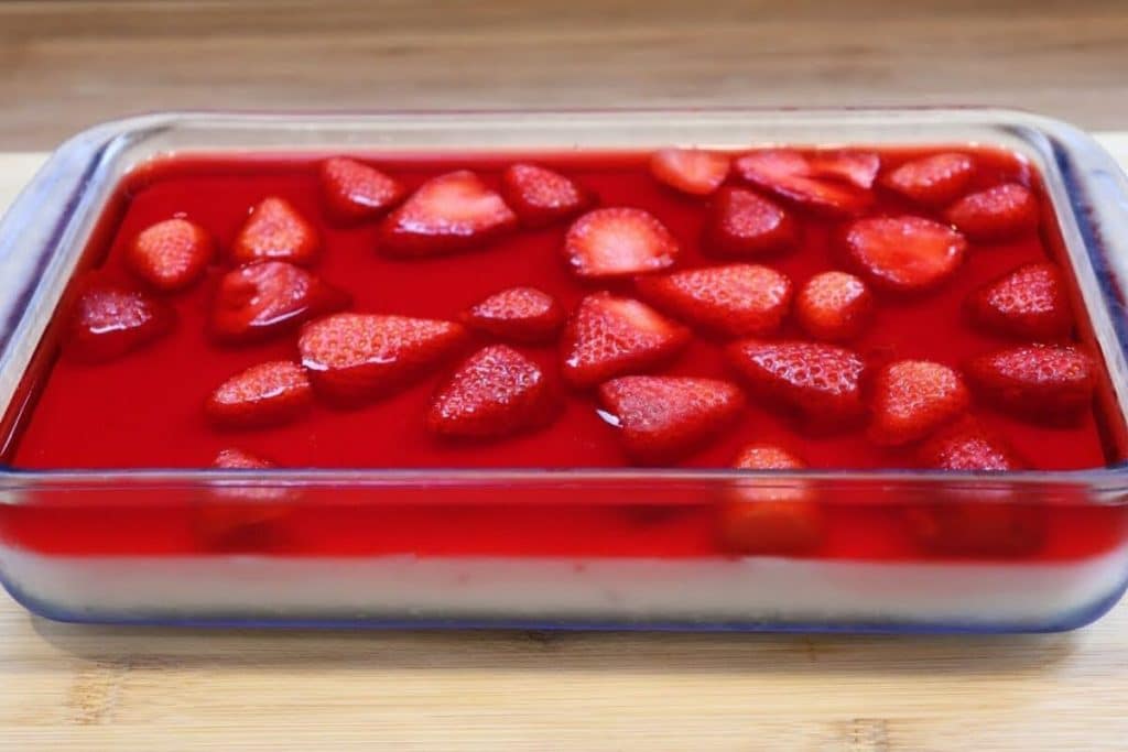 Sobremesa de morango