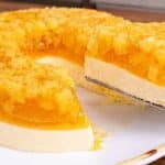 sobremesa gelada de abacaxi