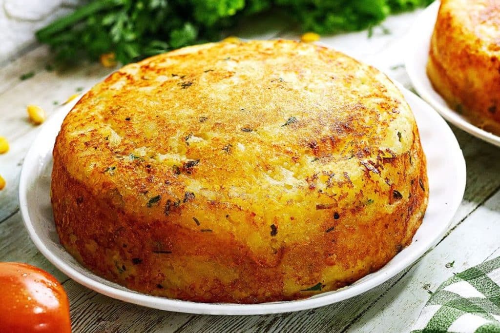 Torta de batata com carne moída