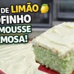 Bolo de limão fofinho
