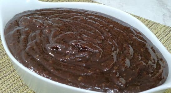 Doce de banana cremoso