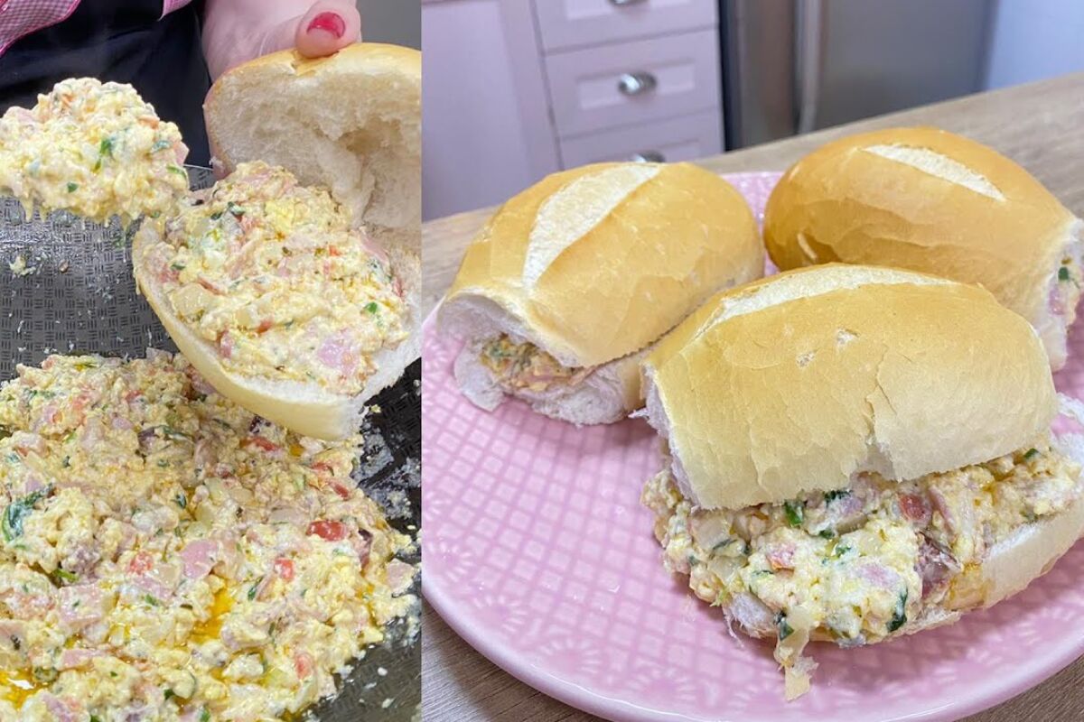 Lanche mexidão cremoso