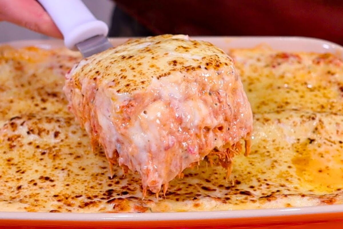 Lasanha de frango cremosa e perfeita para o almoço de domingo, uma receita incrível 17 Lasanha de frango cremosa