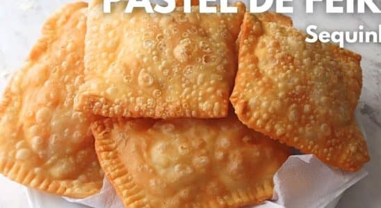 Pastel de feira sequinho