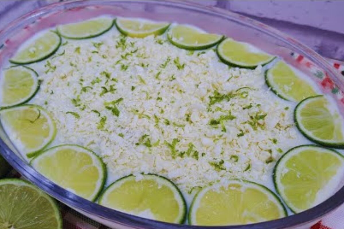 pavê de limão