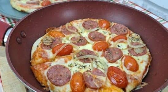 Pizza de frigideira