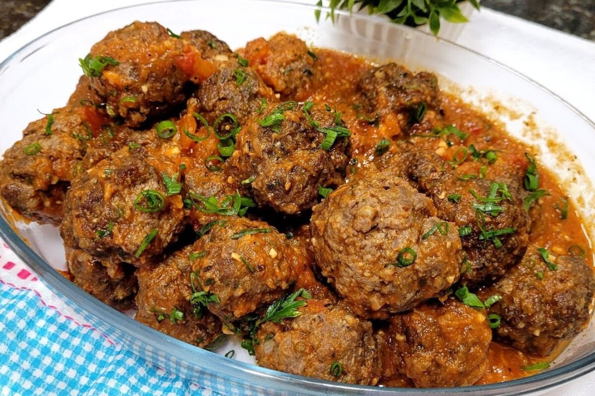 Almôndegas suculentas