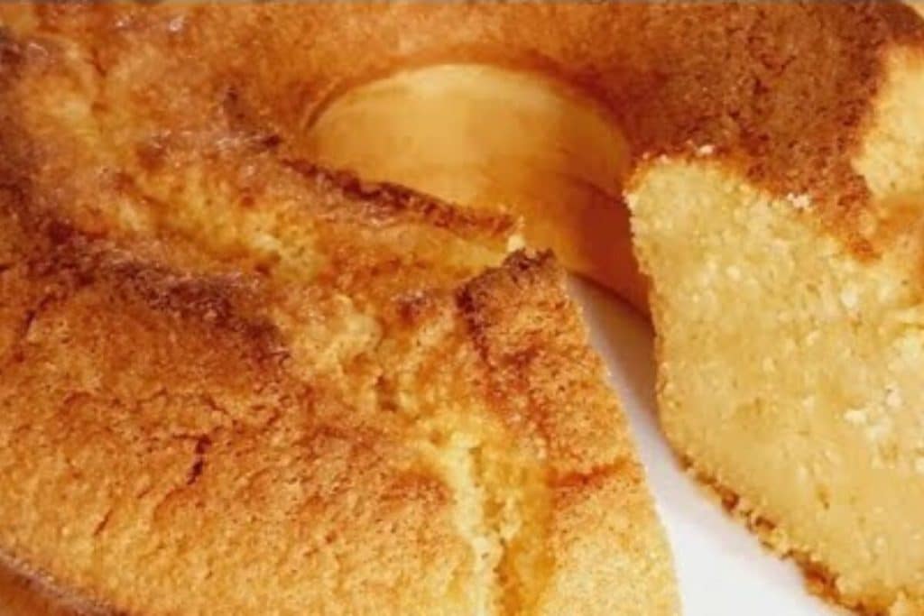Bolo sem farinha de trigo