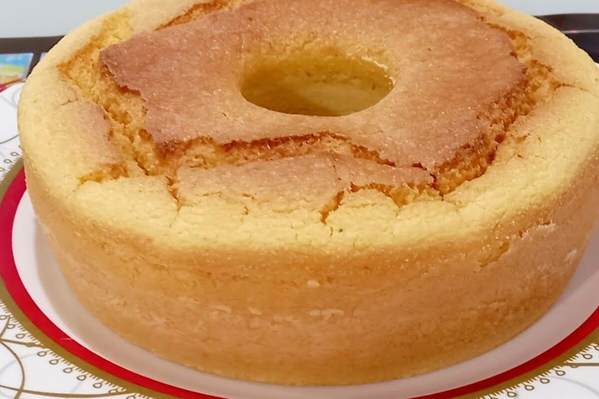 Bolo de flocão cremoso