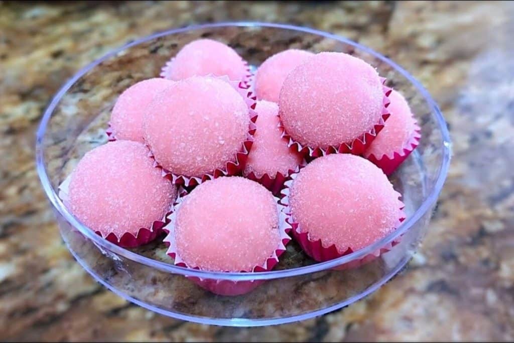 Brigadeiro de gelatina