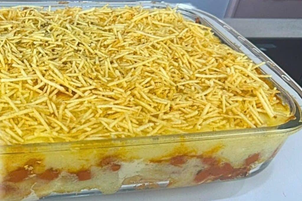 Cachorro quente de forno