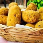 Croquete de carne moída