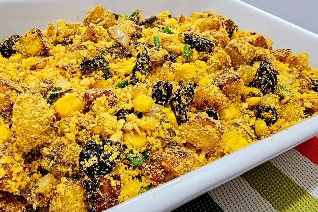 Farofa de banana para churrasco