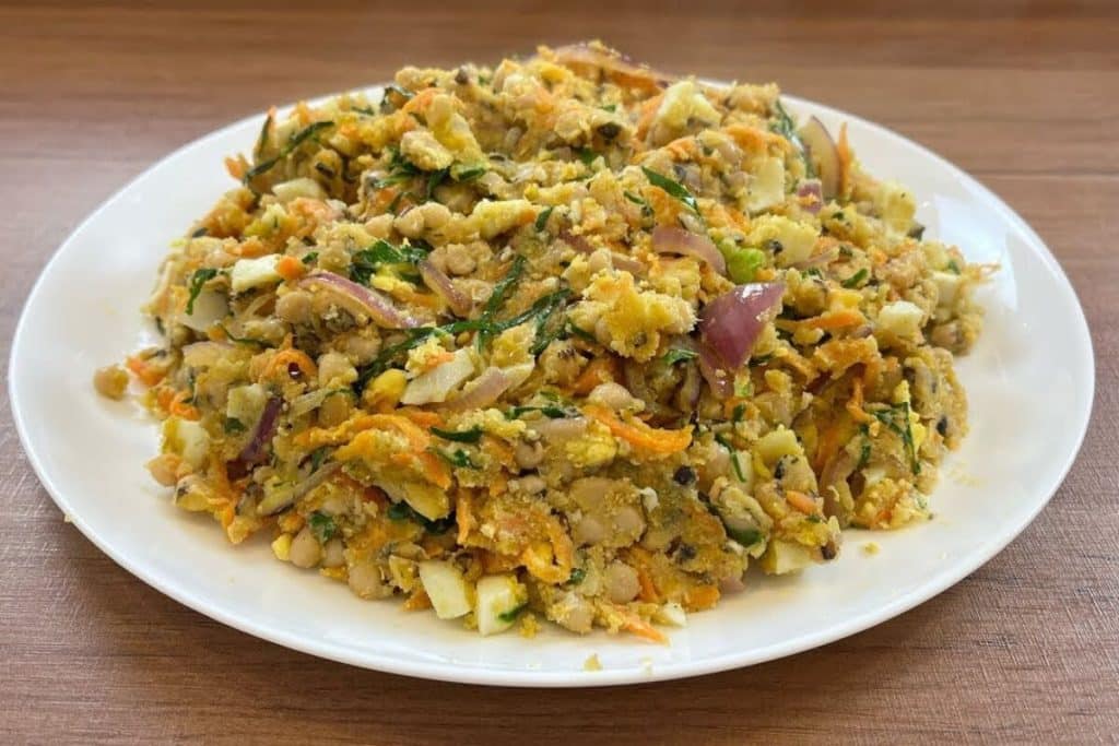 Farofa de feijão fradinho