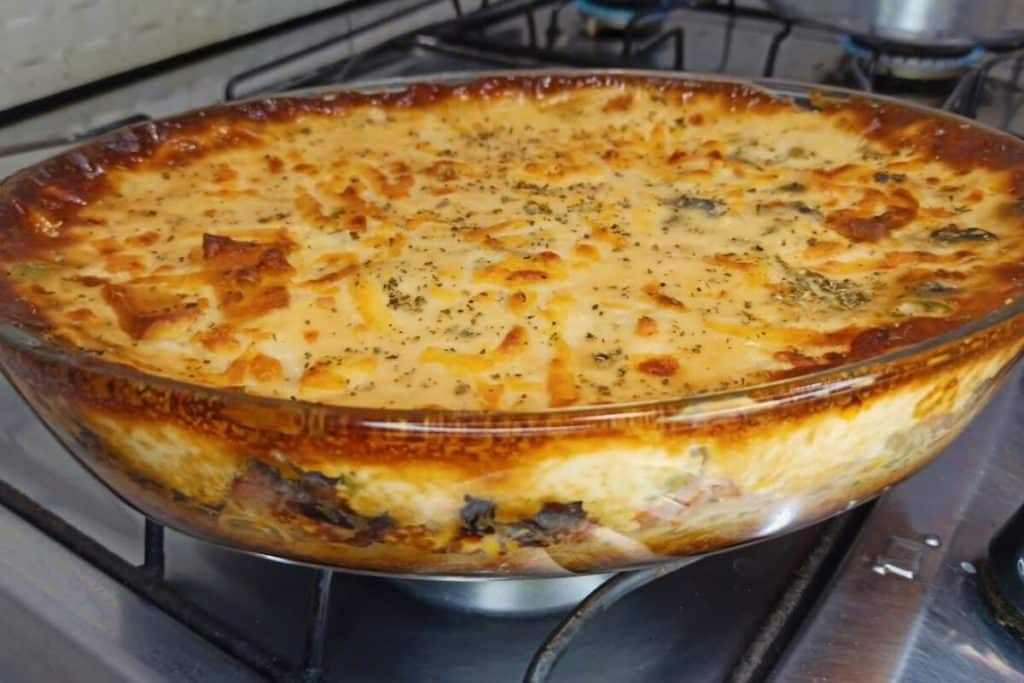 Macarrão de forno cremoso