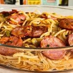 Macarronada de calabresa