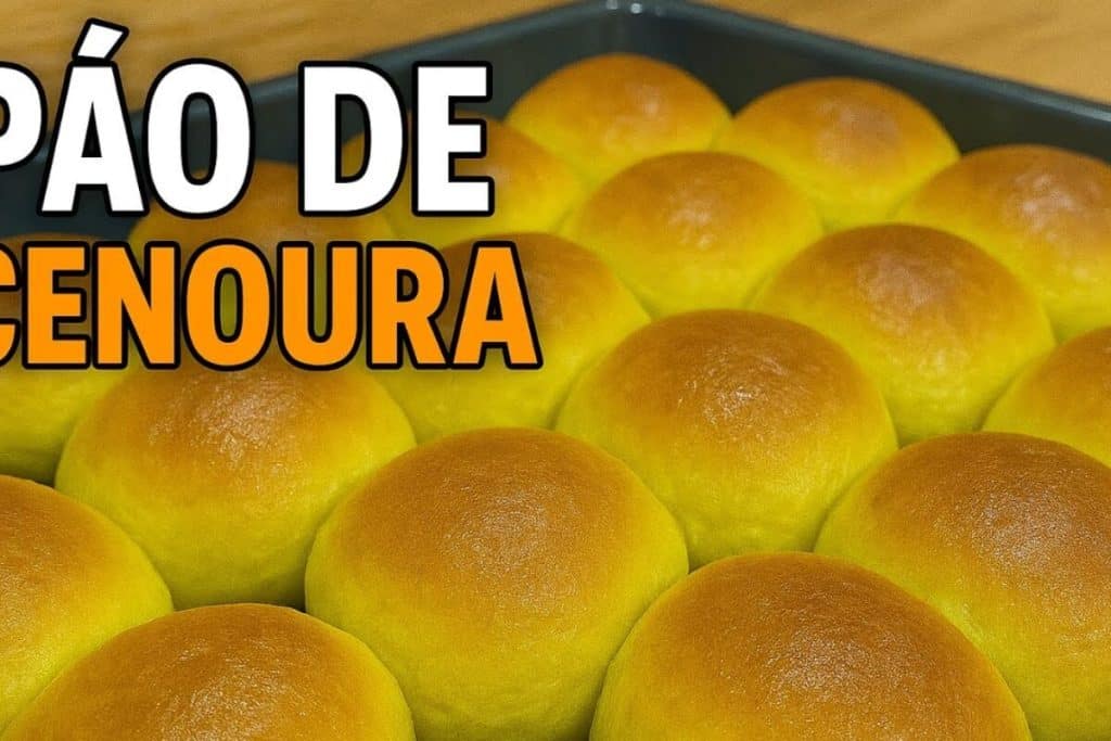 Pão de cenoura caseiro