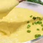 Polenta cremosa simples feita na panela de pressão, uma receita deliciosa, prática e rápida 1 Polenta cremosa