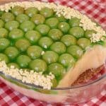 Torta de uva na travessa