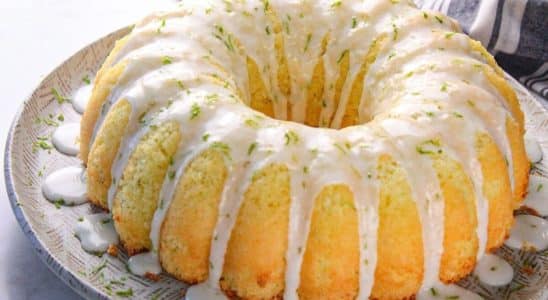 Bolo de limão sem glúten