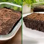 Bolo gelado de chocolate cremoso sem farinha e sem açúcar, para você saborear sem culpa 1 Bolo gelado de chocolate