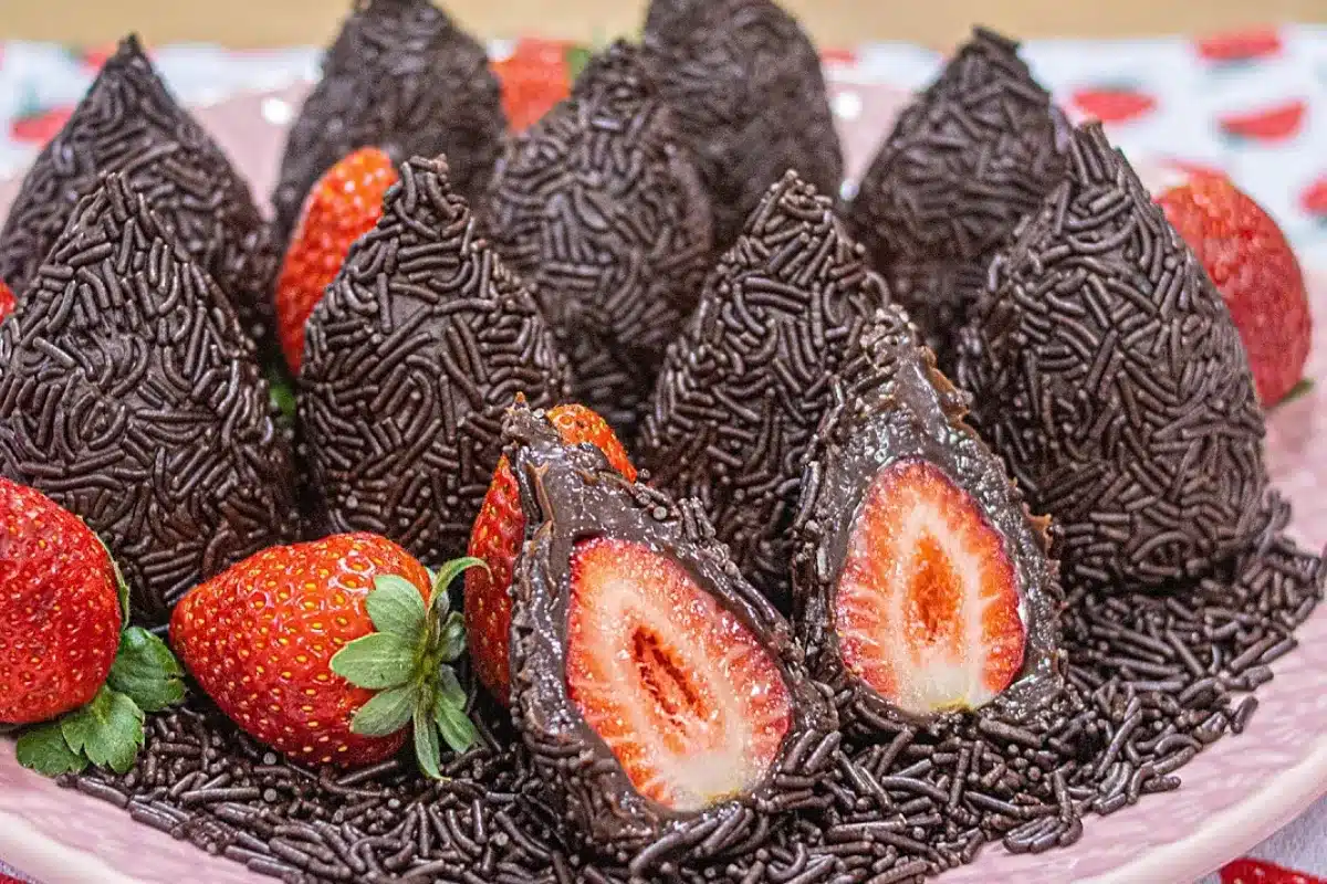 Coxinha de brigadeiro
