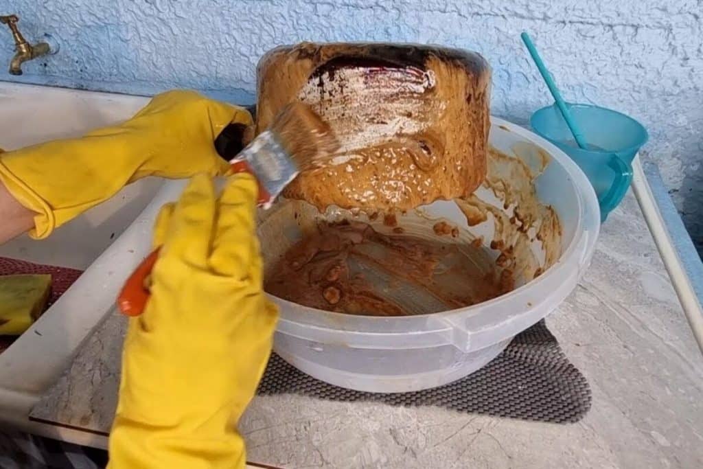 Pasta desengordurante caseira