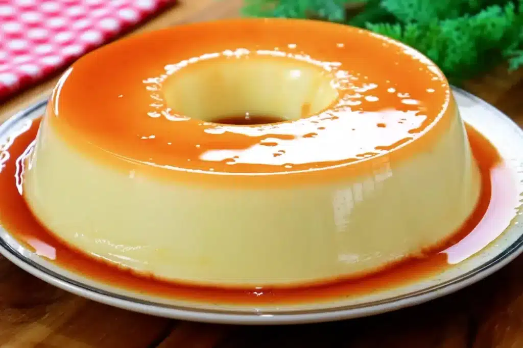 Pudim sem ovo e sem forno, leve e muito fácil, a sobremesa econômica que todos vão amar 4 Pudim sem ovo