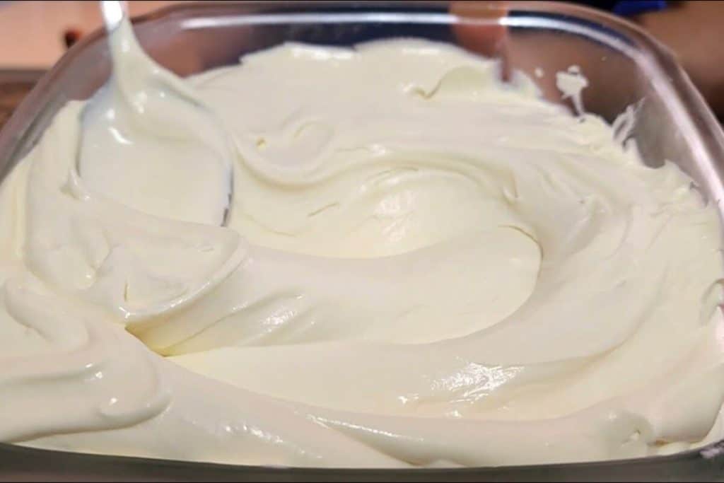 Recheio de leite ninho