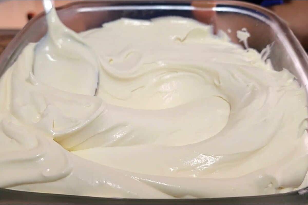 Recheio de leite ninho