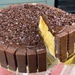 Sobremesa de maracujá com Bis