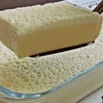 Sobremesa gelada e cremosa