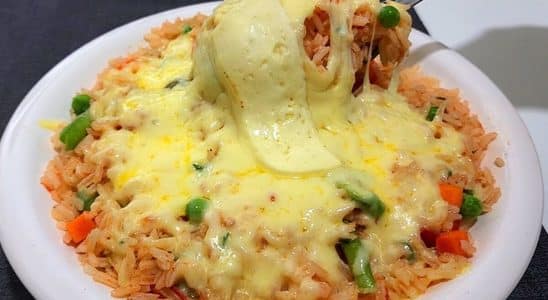 Arroz de queijo