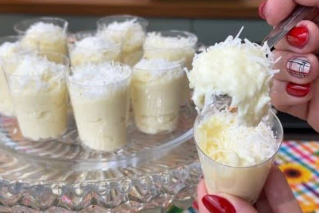 Beijinho de coco sem leite condensado