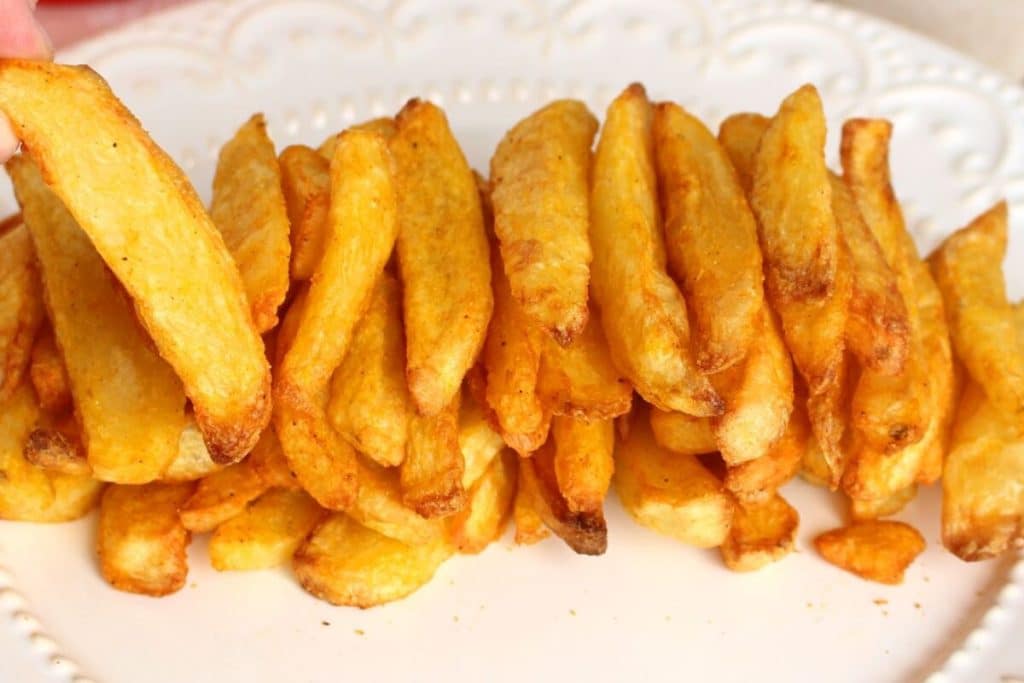 Batata frita na airfryer