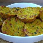 Bolinho de chuchu assado