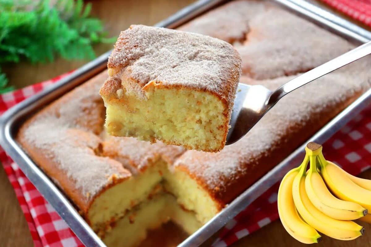 Bolo de banana