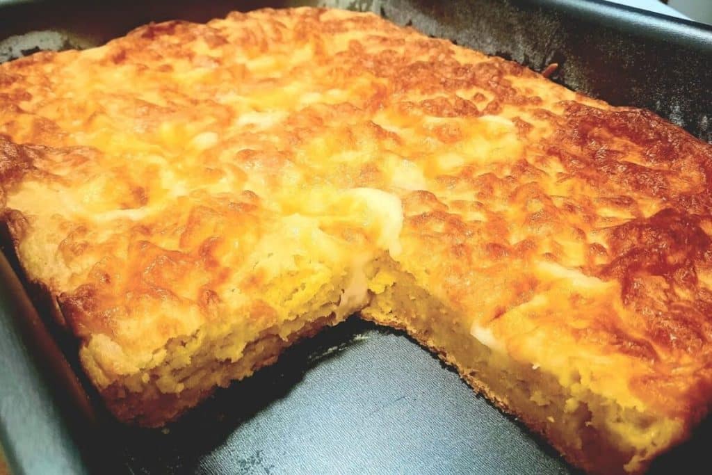 Bolo de milho salgado