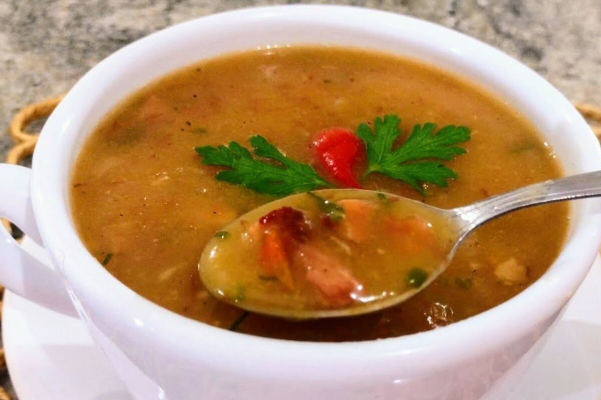 Caldo de mandioca