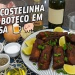 Costelinha de porco na panela