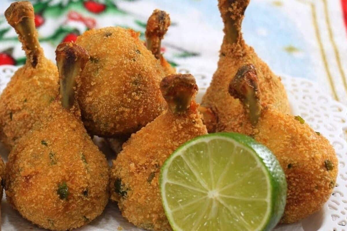 Coxa de frango cremosa
