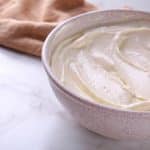 Cream cheese caseiro