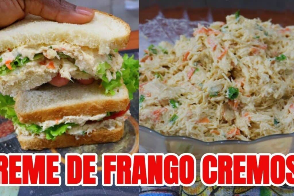 Creme de frango para sanduíche